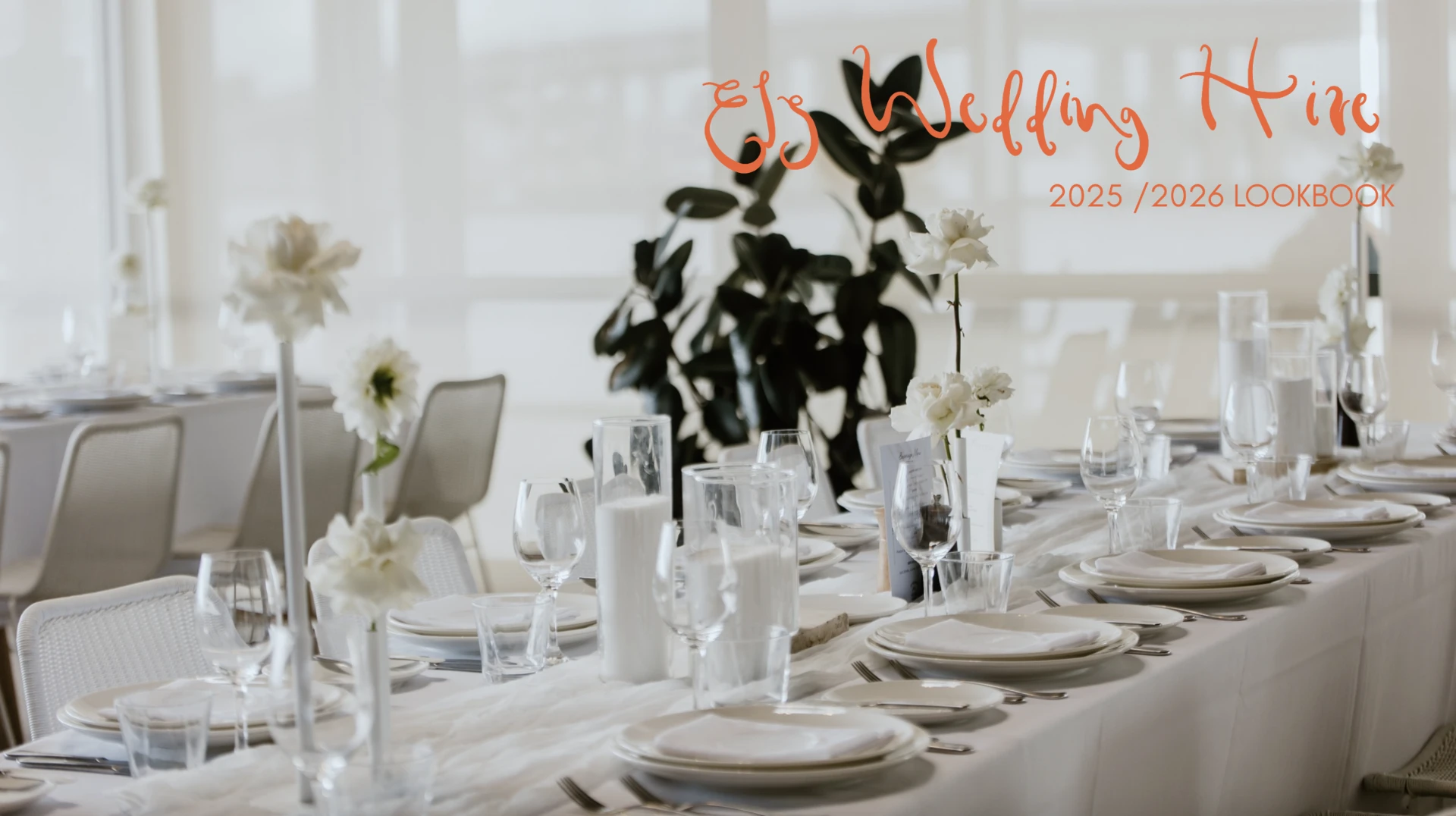Wedding hire and floral styling by el'botanical